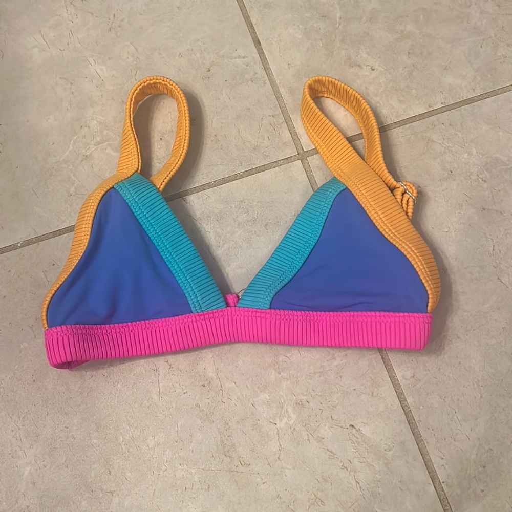 Colorful ONE ONE bikini top